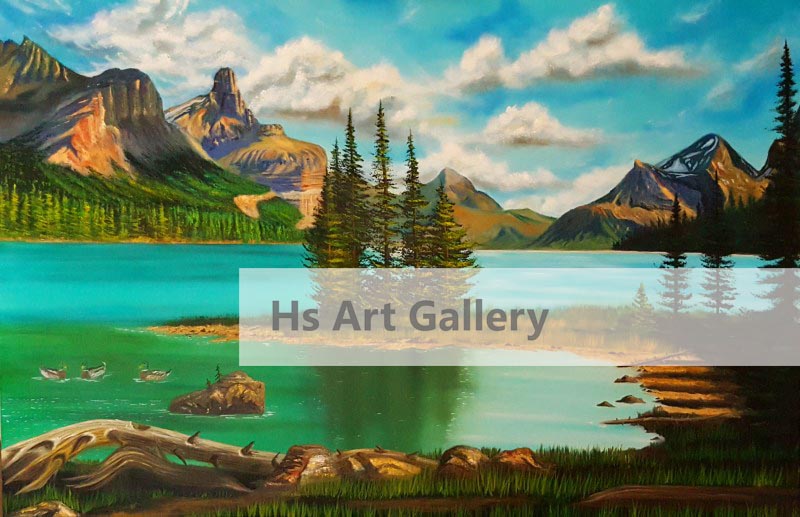 Maligne Lake -2